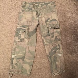 camo cargo pants